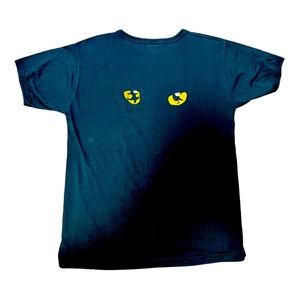 WOW! 1981 CATS Musical Shirt with front and back hit Size XL